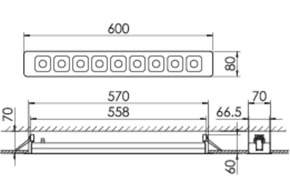 Ridi-Leuchten LED-Downlight 830, DALI-2, schwarz MIREFA #SPG0330330AQ