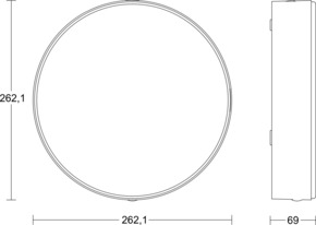 Steinel LED-Sensor-Leuchte nw, BWM, anthrazit RSPROA20 SC nw anthr