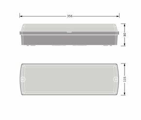 Ledvance LED-Wand-u.Deckenleuchte MC, ML, schwarz BLKHCOMPRCV8WCPS65BK