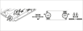 Ledvance LED-Wand-u.Deckenleuchte MC, ML, schwarz BLKHCOMPRCV8WCPS65BK