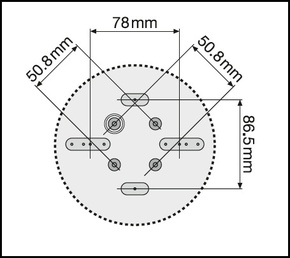 Ledvance LED-Wand-u.Deckenleuchte ML, MC, DALI SFFL.RDDALI500P27WCS