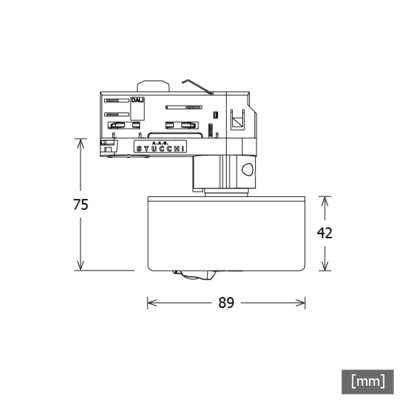 LTS Licht&Leuchten Sensor f. Stromschiene silber ZB-OR-TQ SENSOR si