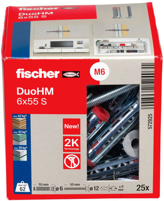 Fischer Deutschl. DUOPOWER DuoHM 6x55 S TX 572925