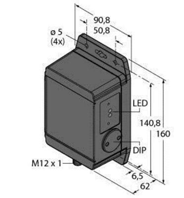 Turck Radarsensor Q120RA-EU-AF2WQ