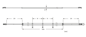 Radium Lampenwerk LED-Strip 24V 927, 5m RSTA4235