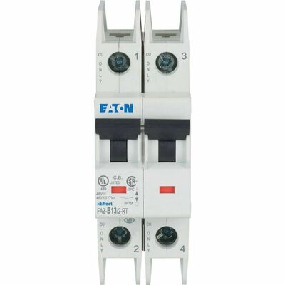 Eaton Leitungsschutzschalter 2p. 13A Charakt.: B FAZ-B13/2-RT