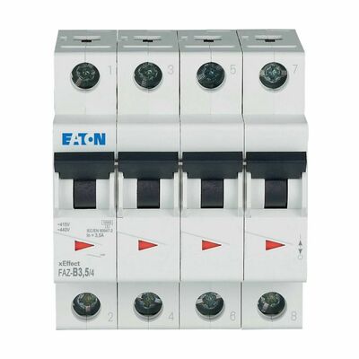 Eaton Leitungsschutzschalter 3,5A Charakt.: B FAZ-B3,5/4