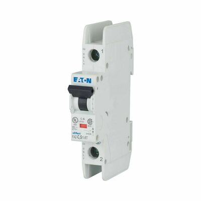 Eaton Leitungsschutzschalter 1p. 0,5A Charakt.: C FAZ-C0,5/1-RT