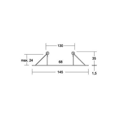 Brumberg Leuchten Reduzierring D15mm, weiß glänzend 81203070