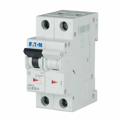 Eaton Leitungsschutzschalter 1p. 10A Charakt.: K FAZ-K10/1N