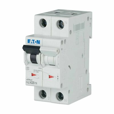 Eaton Leitungsschutzschalter 1p. 25A Charakt.: K FAZ-K25/1N