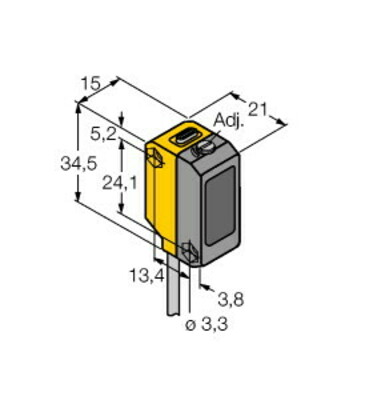 Turck Opto-Sensor Lichttaster QS18VP6LAF250 W/30"