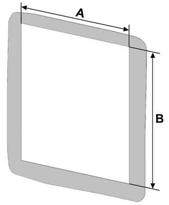 Pfannenberg Austrittsfilter IP54, RAL9011 PFA60000549011