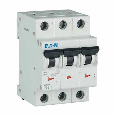 Eaton Leitungsschutzschalter 3p. 1A Charakt.: B FAZ-B1/3#278832