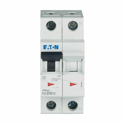 Eaton Leitungsschutzschalter 1p. 16A Charakt.: D FAZ-D16/1N#278697