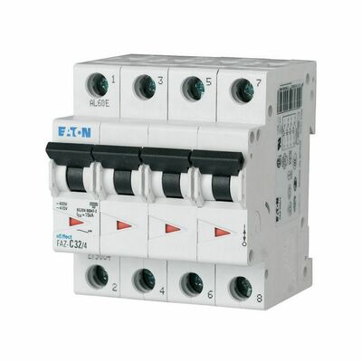 Eaton Leitungsschutzschalter 16A Charakt.: K FAZ-K16/4#279099