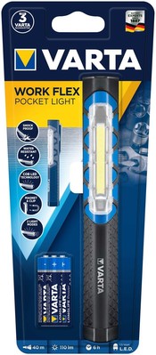 Varta Cons.Varta Work Flex Pocket Light 3AAA mit Batterien 17647