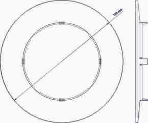 Hekatron Vertriebs Blendring Genius VP 30 Stk. 31-41000260101(VE30)