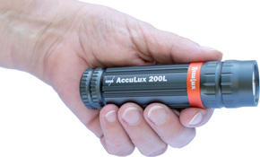 AccuLux Aluminium-Handleuchte inkl. 3AAA ca. 200lm AccuLux 200L