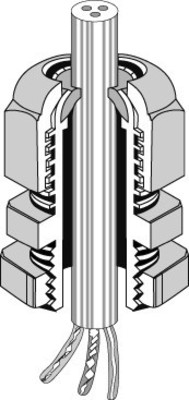 Hensel Anbaukabelstutzen ASS 20