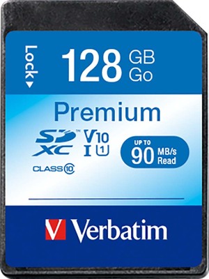 Verbatim SDXC-Card 128GB Premium,Class10,U1 VERBATIM 44025