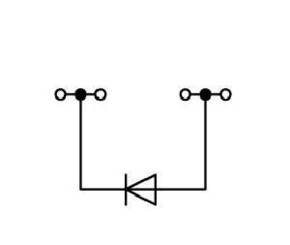 WAGO GmbH & Co. KG 4-Leiter-Diodenklemme 1,5mm² grau 279-623/281-411