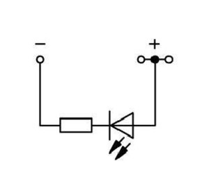 WAGO GmbH & Co. KG 3-Leiter-FV-LED-Klemme asymetrisch 279-674/281-413