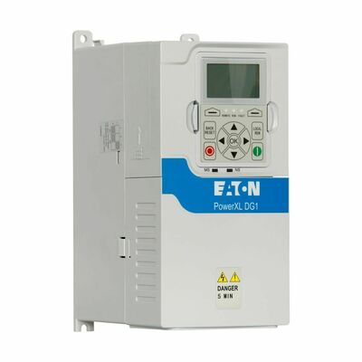 Eaton Frequenzumrichter 3phasig 230V 3.7A 0.75kW AC DG1-323D7EB-C20C