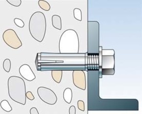 Fischer Deutschl. Einschlaganker EA II M10 GVZ