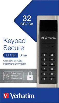 Verbatim USB-Stick 32GB 3.0 Secure,Keypad VERBATIM 49427