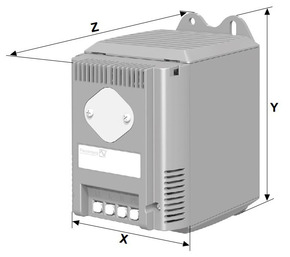 Pfannenberg Heizgebläse 230AC, 400W, IP20 PFH400230V