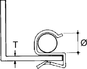 Niedax Kabelbefestigung ECL-1011