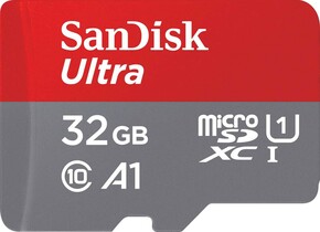 Sandisk microSDHC Card 32GB Ultra Sandisk,A1,C10,UHSI SDSQUA4-032G-GN6MA