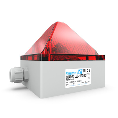 Pfannenberg LED-Leuchte 3G/3D ATEX rot QUADRO #21108635009