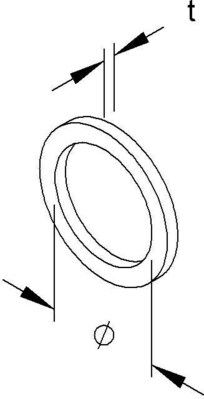 HKL Anschlussgewindedichtring Pg16 987/16