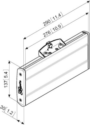 Vogels Adapter Connect-it B290mm si PFB3402 si