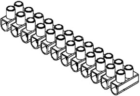 HKL Anschlussklemme 1,5-6qmm,sw,12p. 158.0