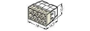 WAGO GmbH & Co. KG Verbindungsdosenklemme 8x 0.5-2.5 2273-208