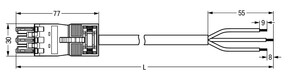 WAGO GmbH & Co. KG konfekt. Anschlussleitung Eca,Buchse 771-6993/106-101