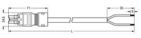 WAGO GmbH & Co. KG konfekt. Anschlussleitung Eca,Buchse 771-8982/105-201