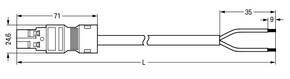 WAGO GmbH & Co. KG konfekt. Anschlussleitung Eca,Stecker 771-8982/205-201