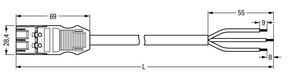 WAGO GmbH & Co. KG konfekt. Anschlussleitung Eca,Stecker 771-9973/207-101