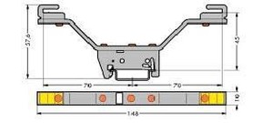 WAGO GmbH & Co. KG Sammelschienenhalter beidseitig 790-311