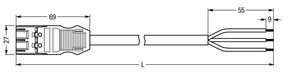 WAGO GmbH & Co. KG konfekt. Anschlussleitung Eca,Stecker 771-9993/205-103