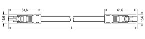 WAGO GmbH & Co. KG konfekt.Verbindungsleitung Eca,Buchse Stecker 891-8982/006-102