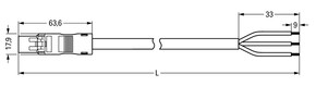 WAGO GmbH & Co. KG konfekt. Anschlussleitung Eca,Stecker 891-8993/205-103