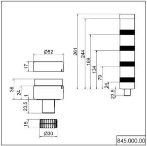 Werma Anschlusselement 84500000